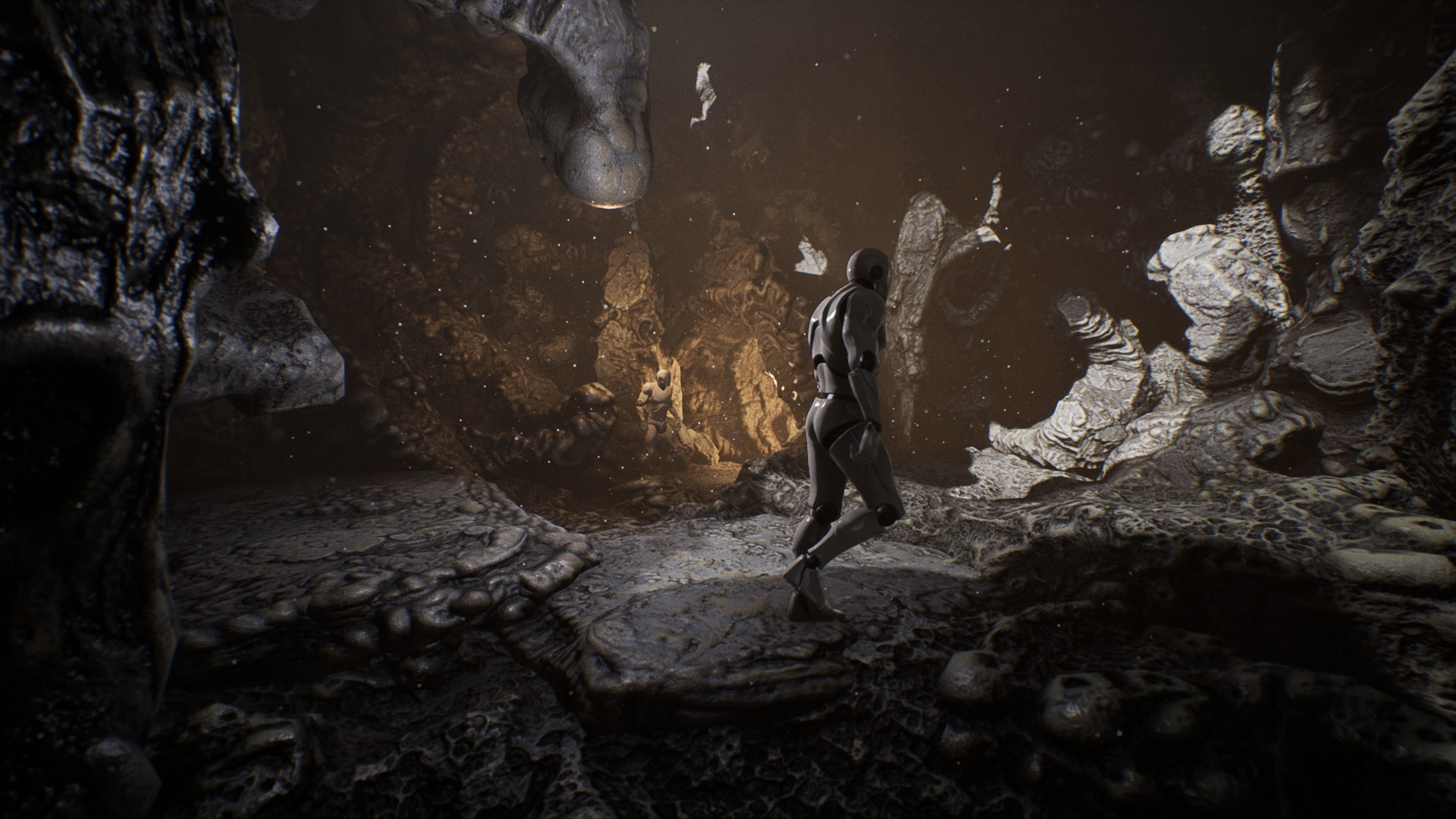 Ancient Cavern Set I - Cave Rocks Asset Pack Unreal Engine Low-poly 3D model_12