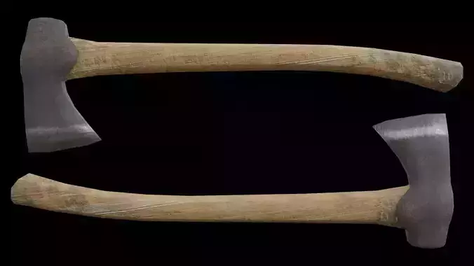 old dirty Axe - high-res Textures