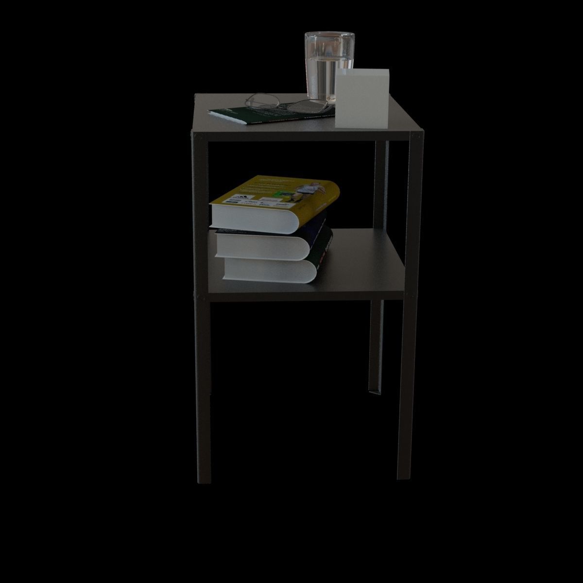 knarrevik bedside table 3D model_12