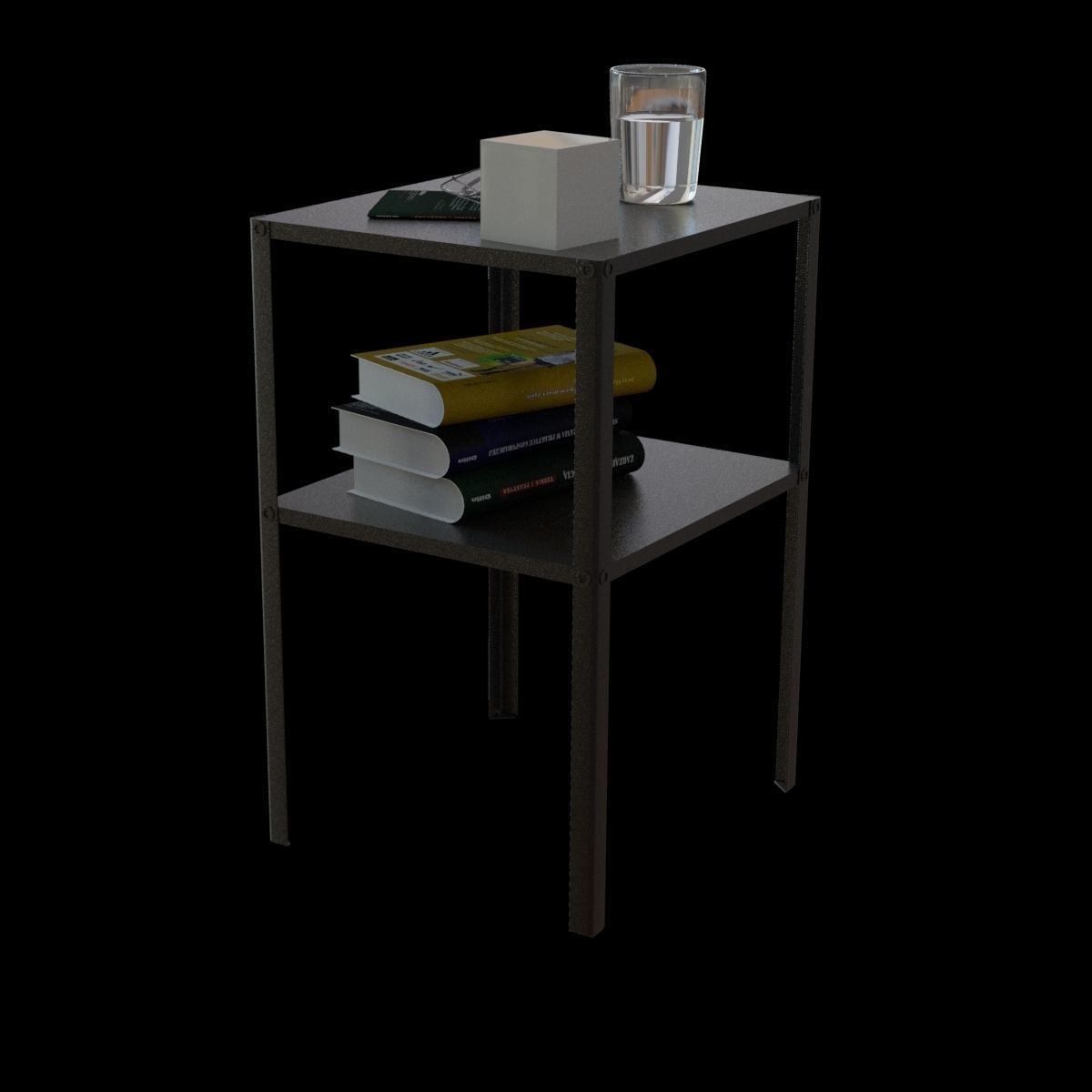 knarrevik bedside table 3D model_16