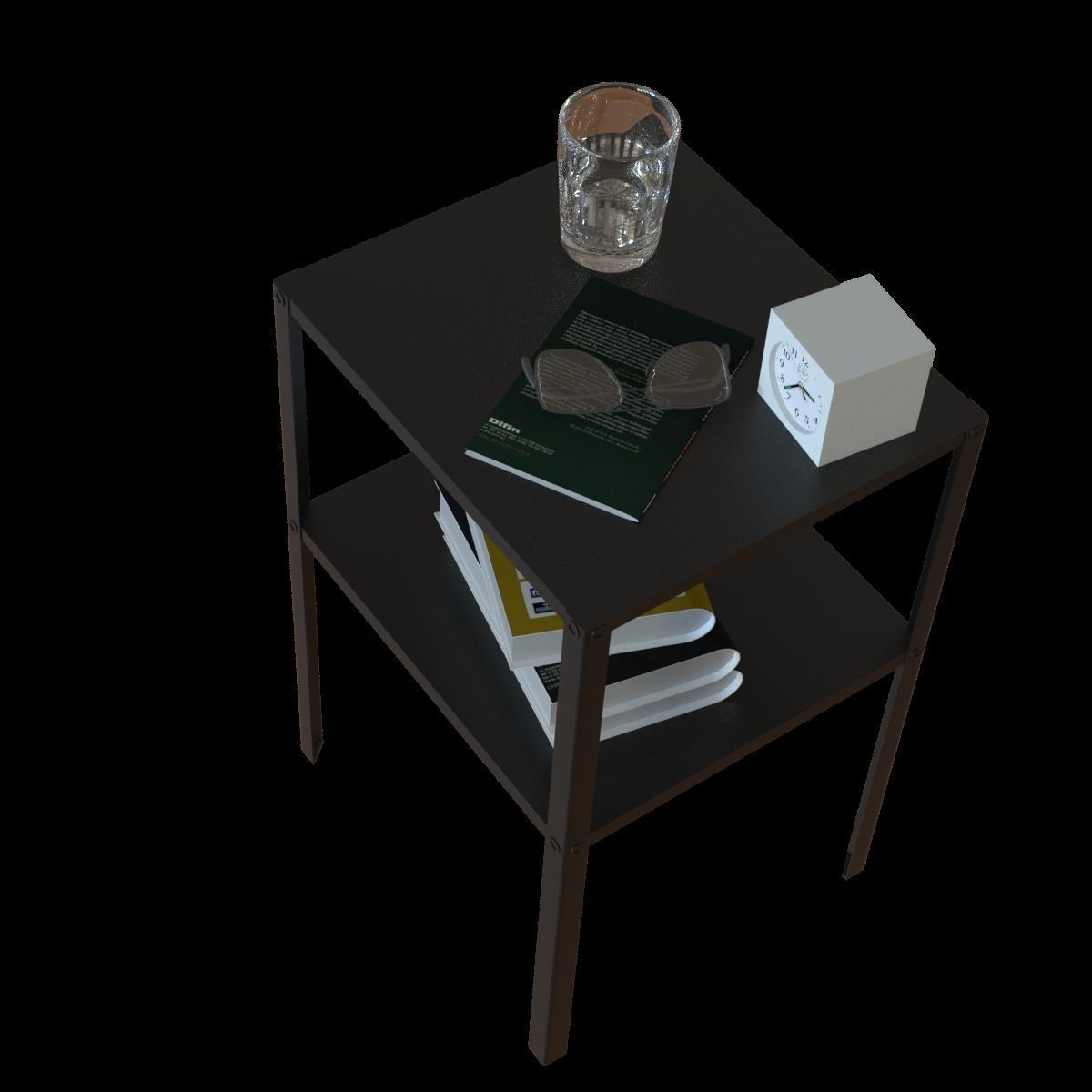 knarrevik bedside table 3D model_3