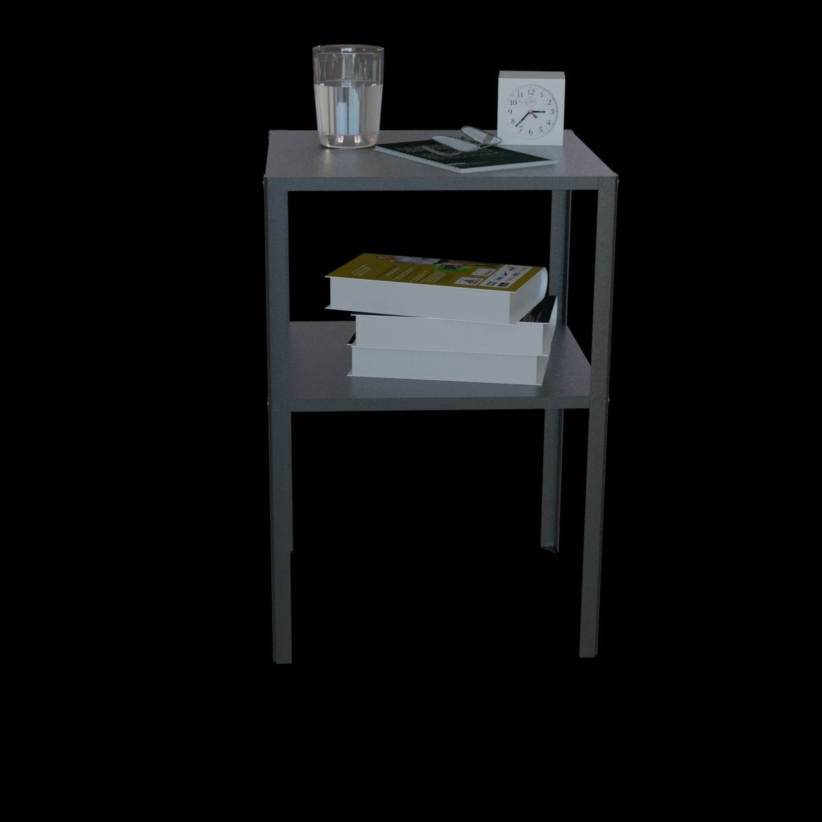 knarrevik bedside table 3D model_24