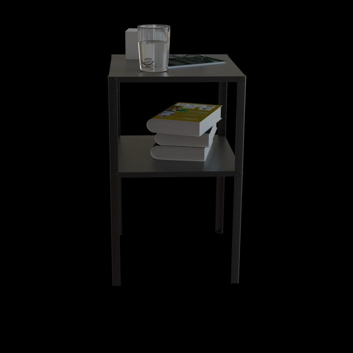 knarrevik bedside table 3D model_26
