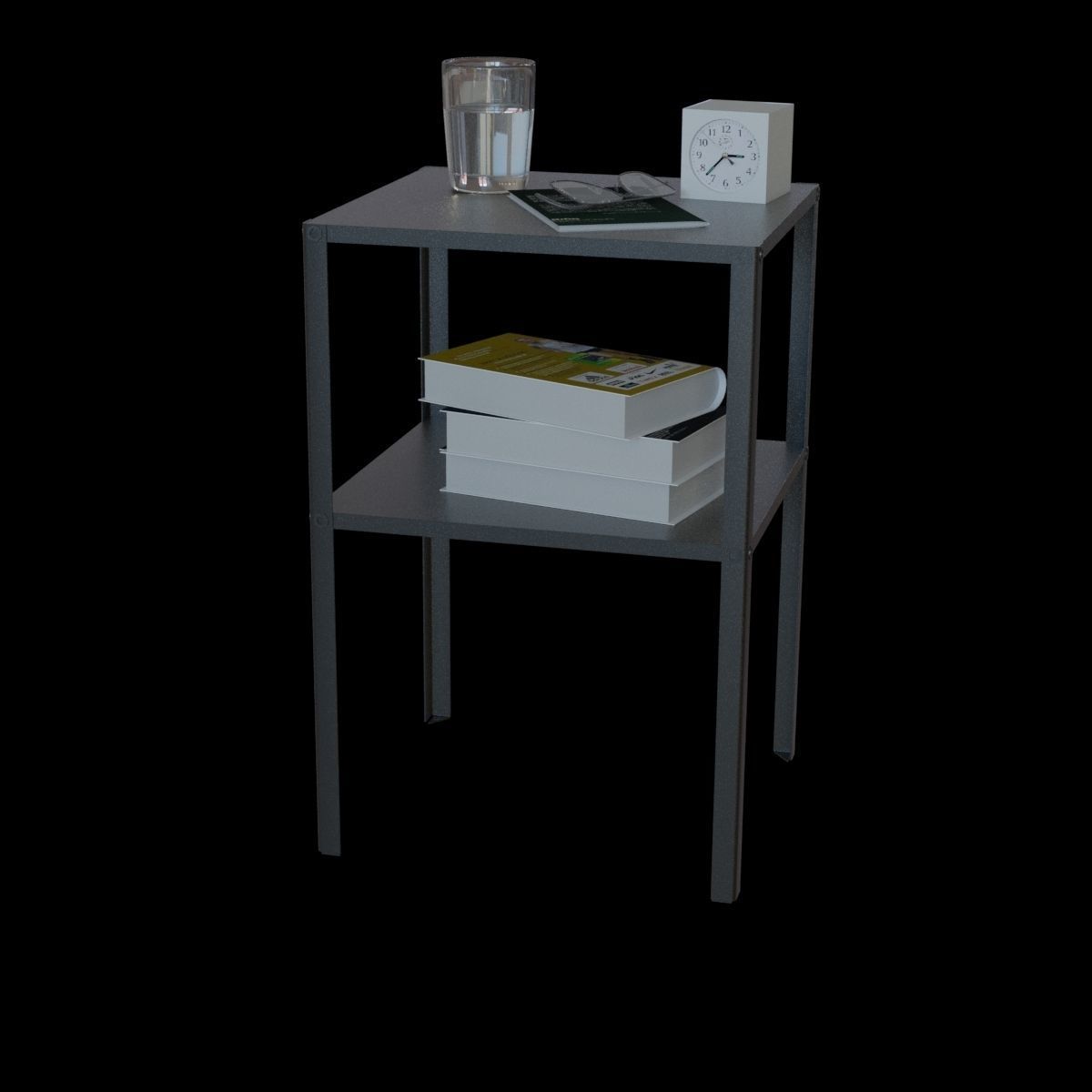 knarrevik bedside table 3D model_27