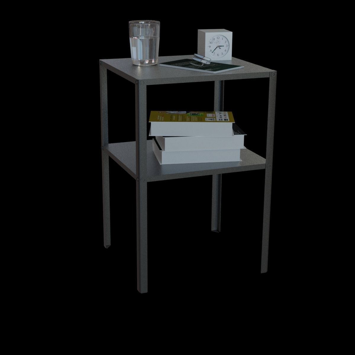knarrevik bedside table 3D model_25