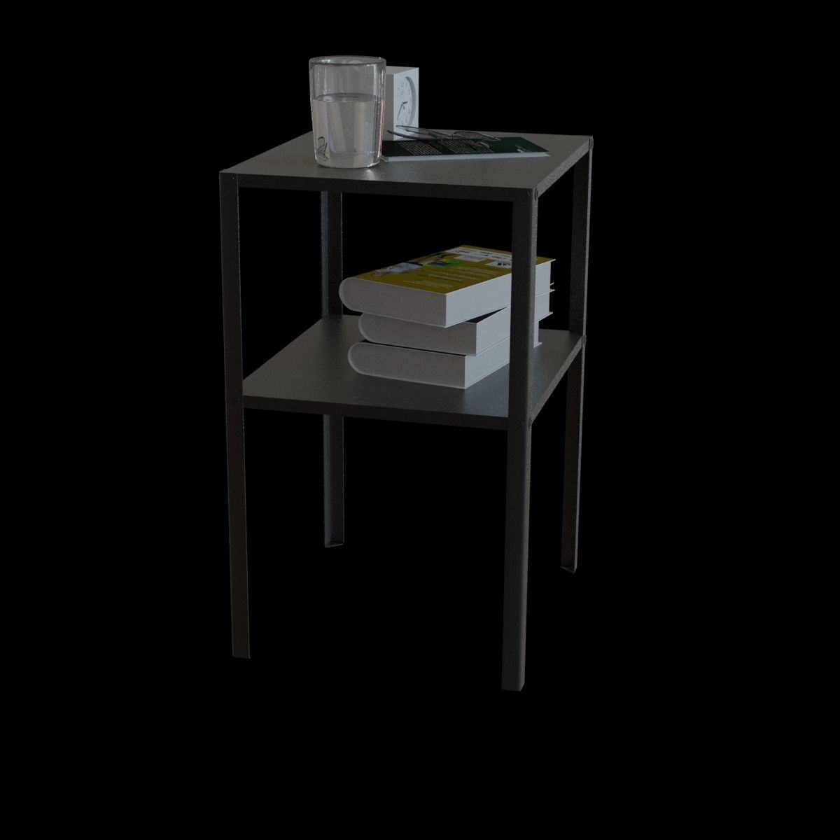 knarrevik bedside table 3D model_23