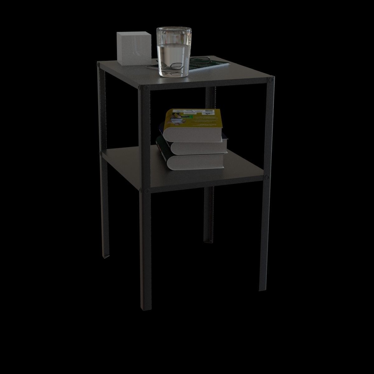 knarrevik bedside table 3D model_21