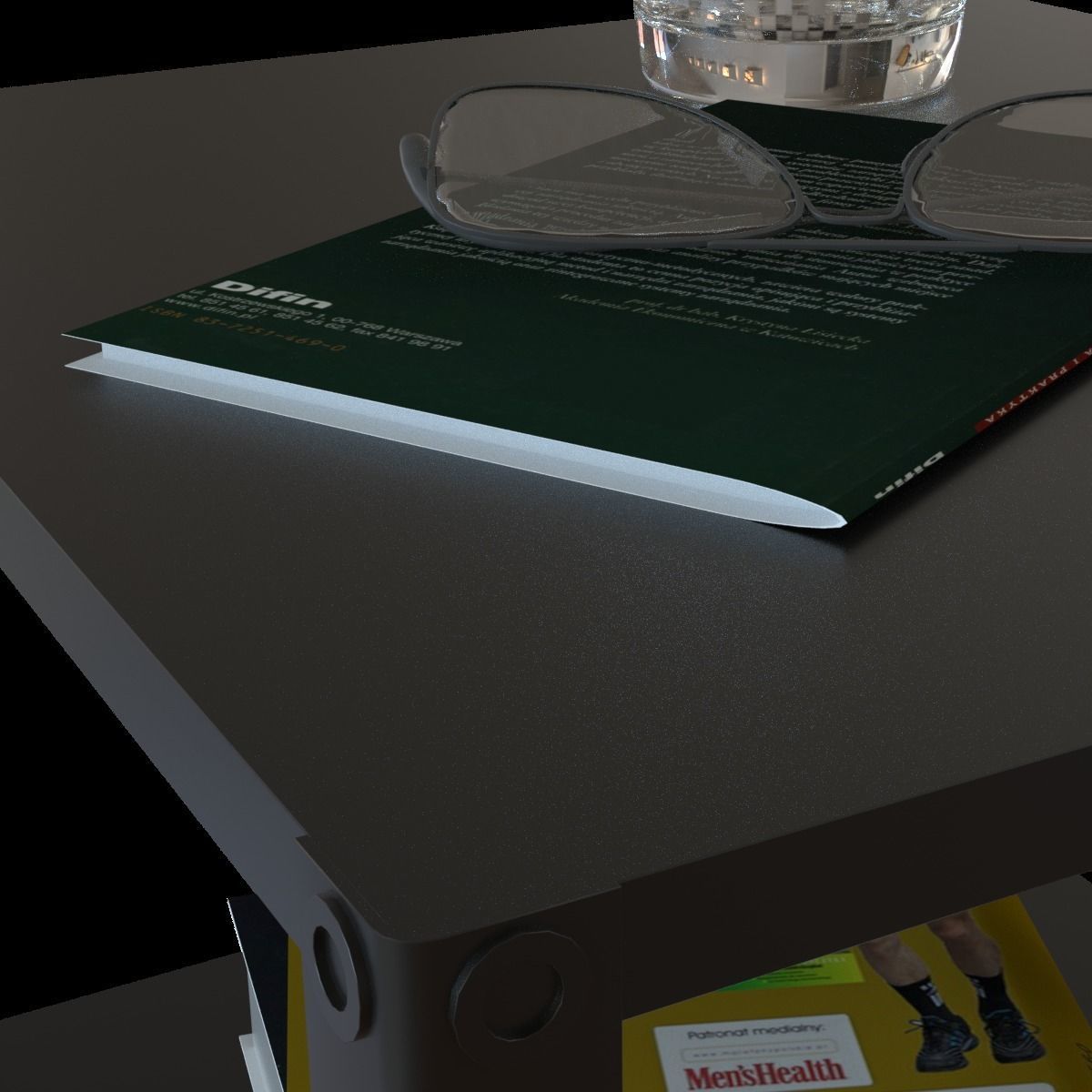 knarrevik bedside table 3D model_4