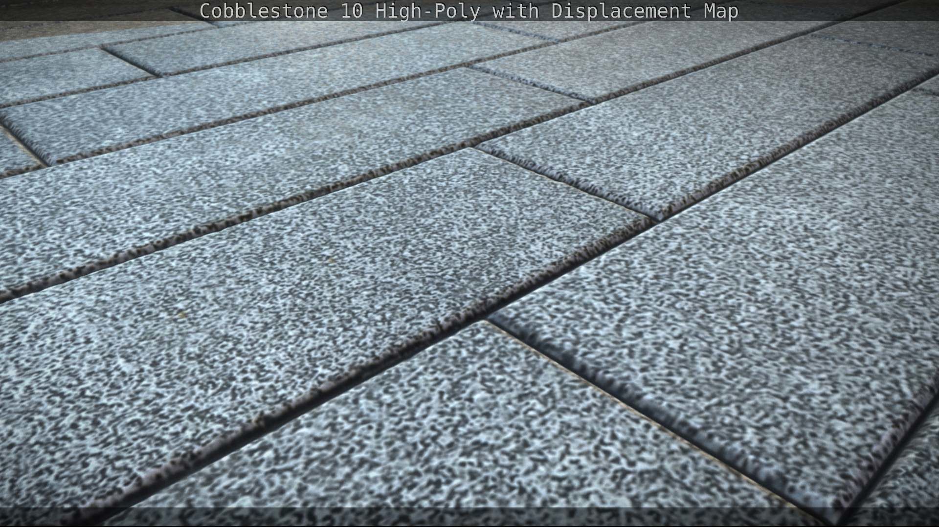 Cobblestone 10 High-Poly with Displacement Map Texture_24