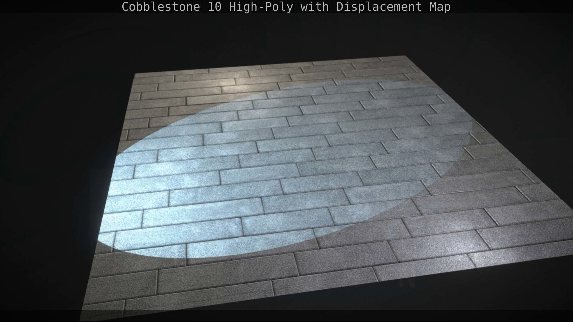 Cobblestone 10 High-Poly with Displacement Map Texture_140