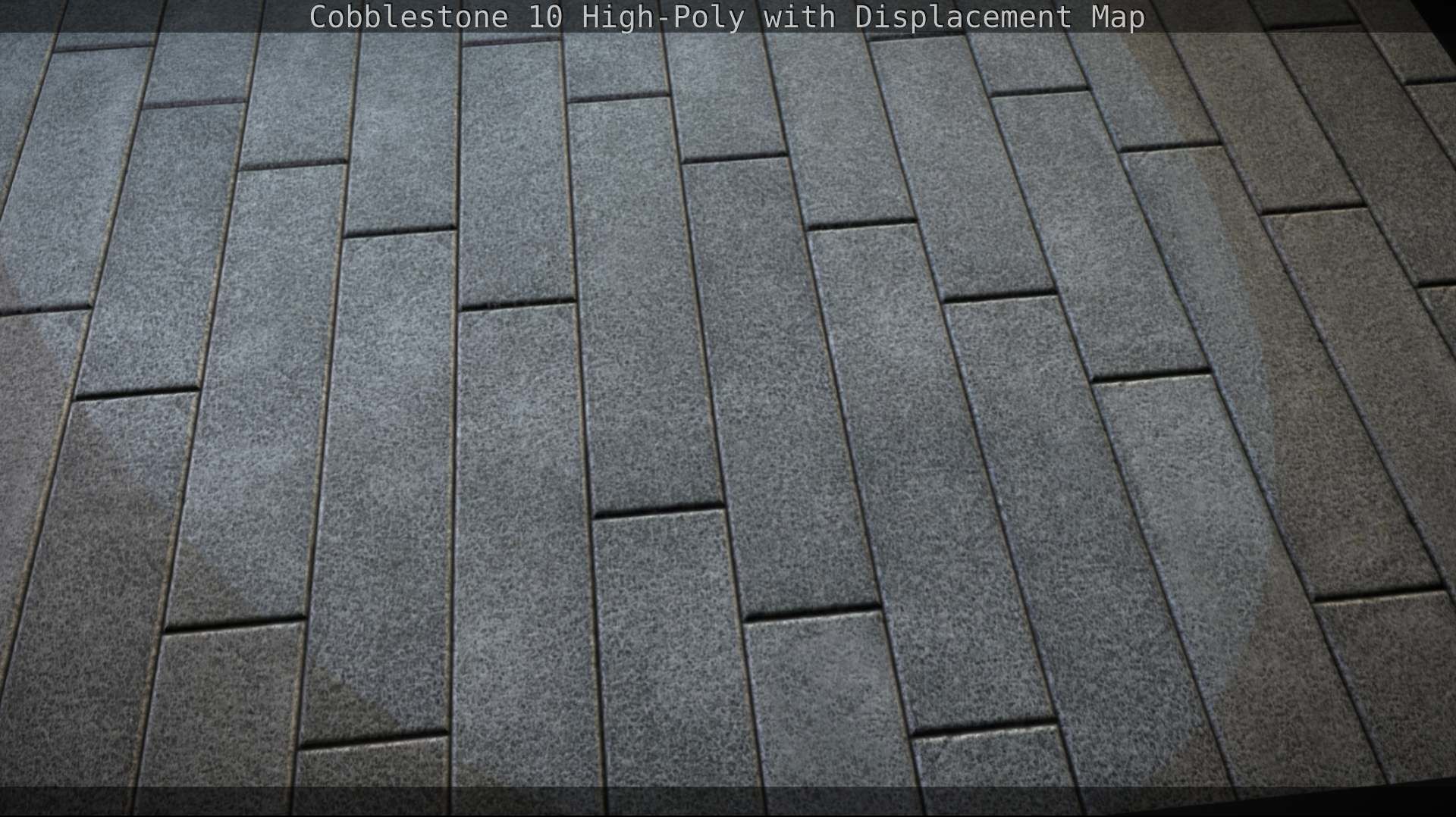 Cobblestone 10 High-Poly with Displacement Map Texture_103