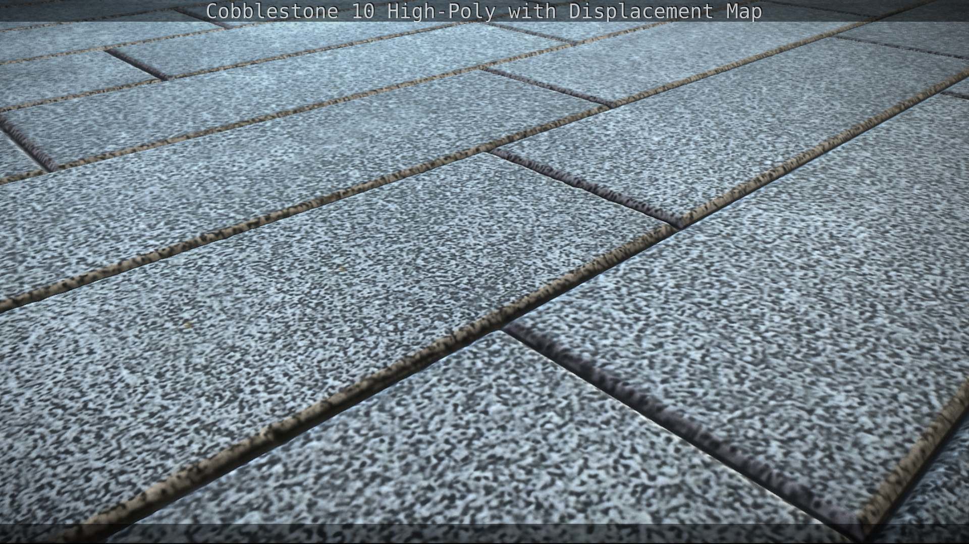 Cobblestone 10 High-Poly with Displacement Map Texture_28