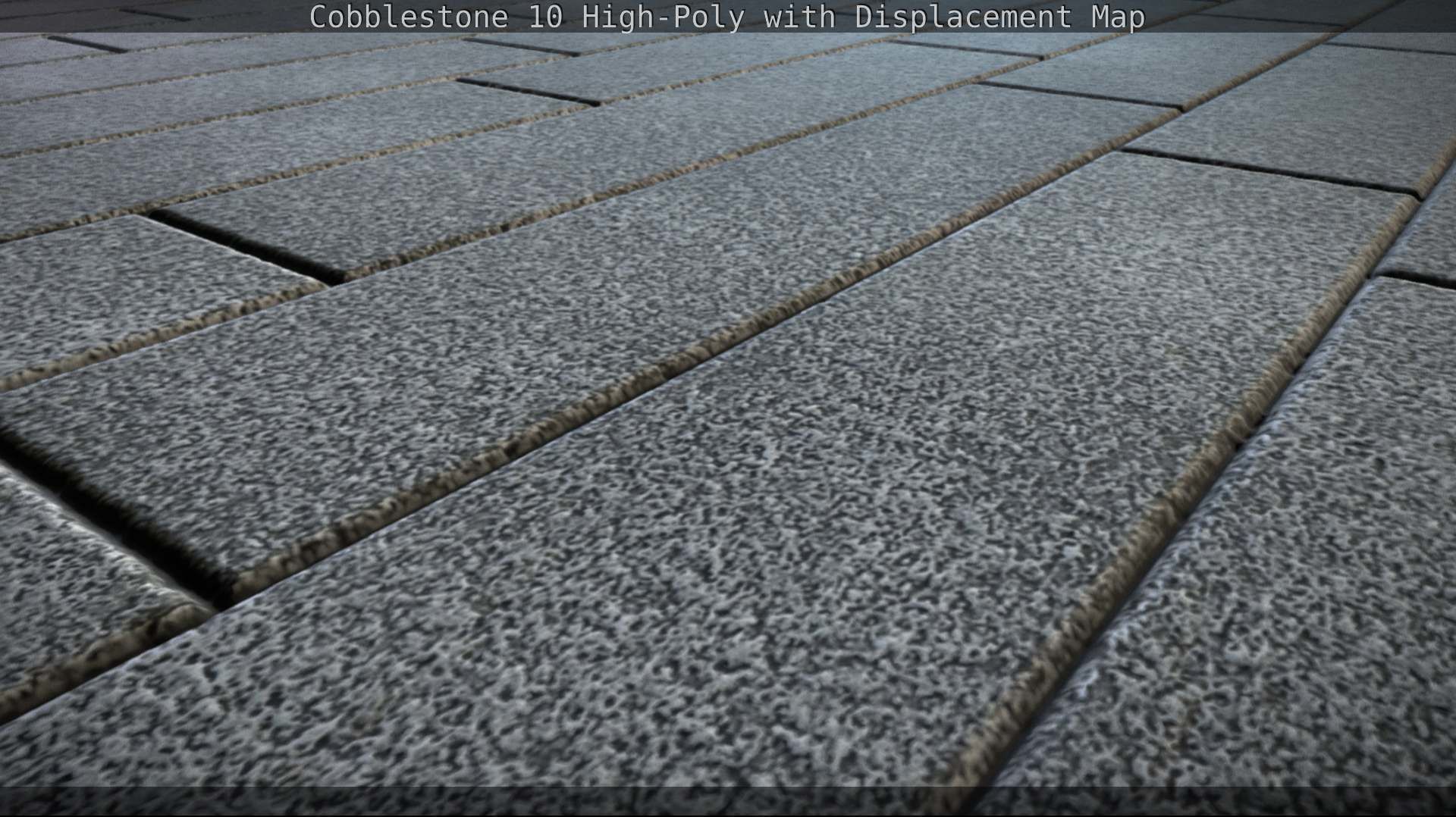 Cobblestone 10 High-Poly with Displacement Map Texture_110