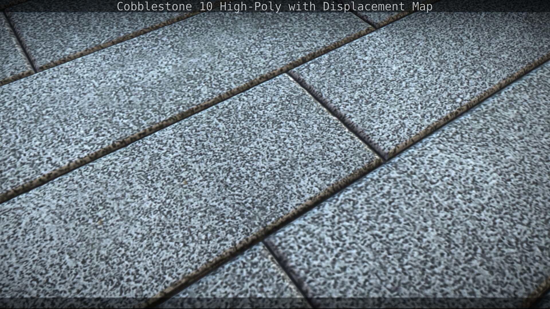 Cobblestone 10 High-Poly with Displacement Map Texture_22