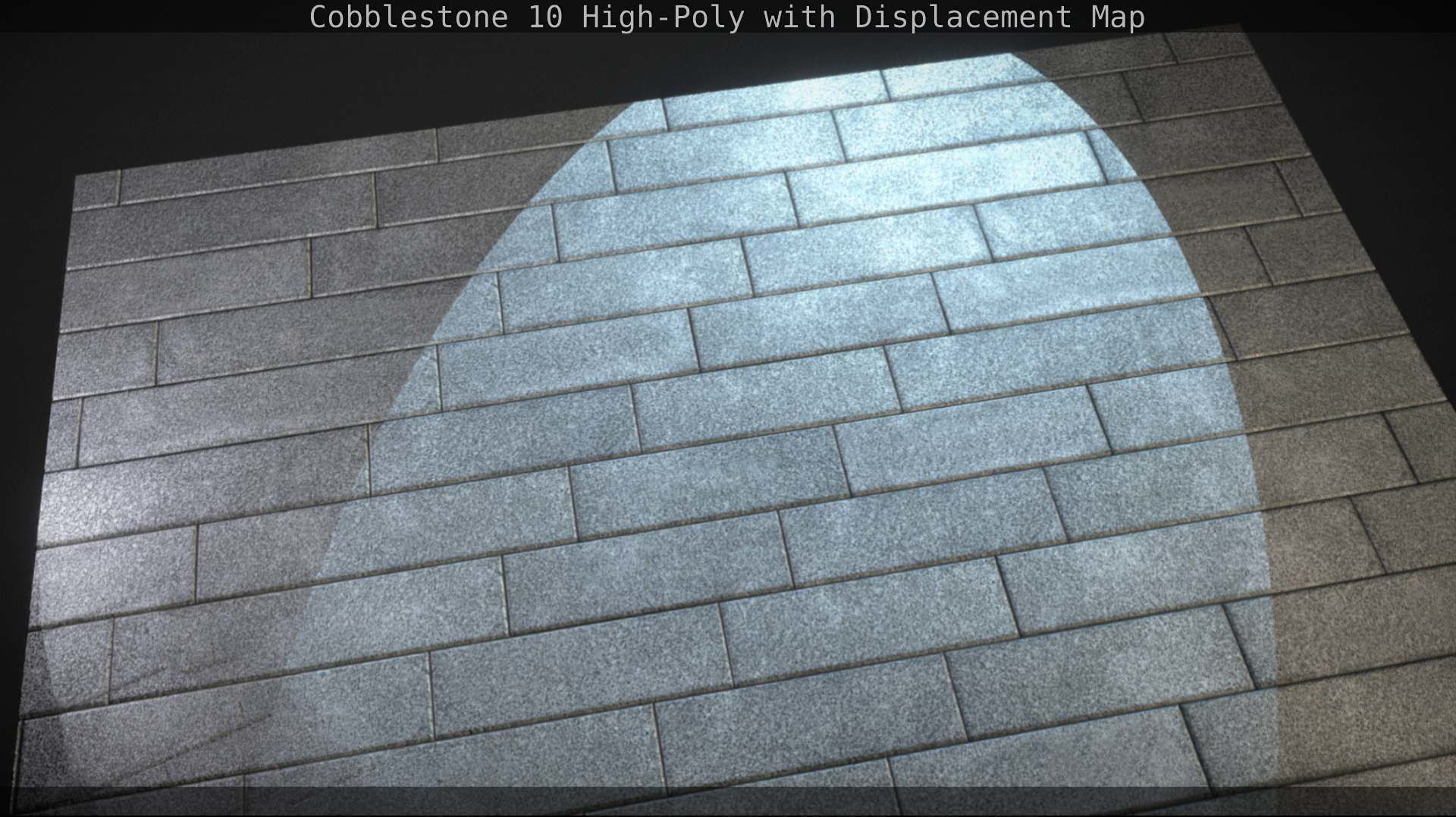 Cobblestone 10 High-Poly with Displacement Map Texture_63