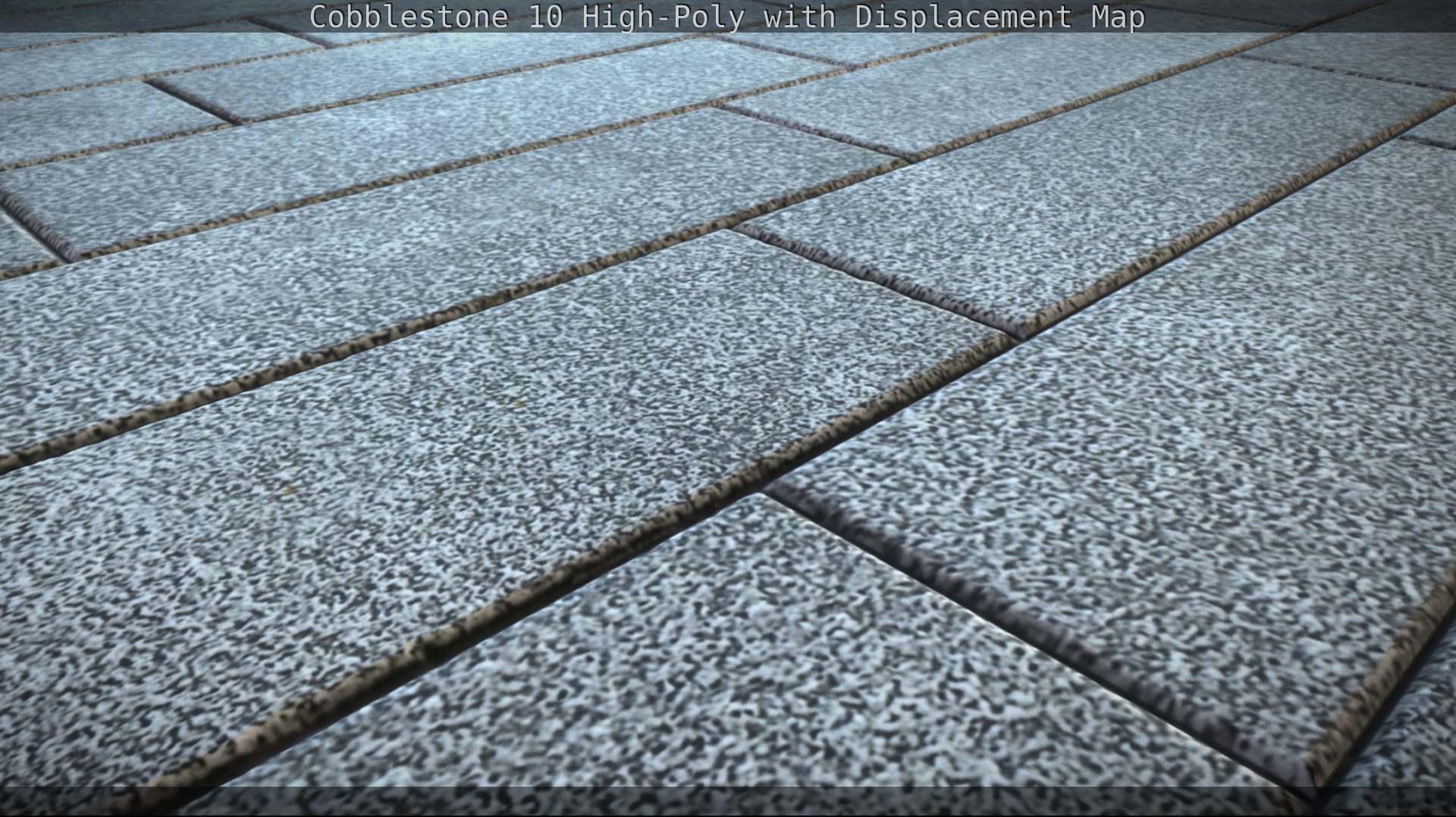 Cobblestone 10 High-Poly with Displacement Map Texture_29