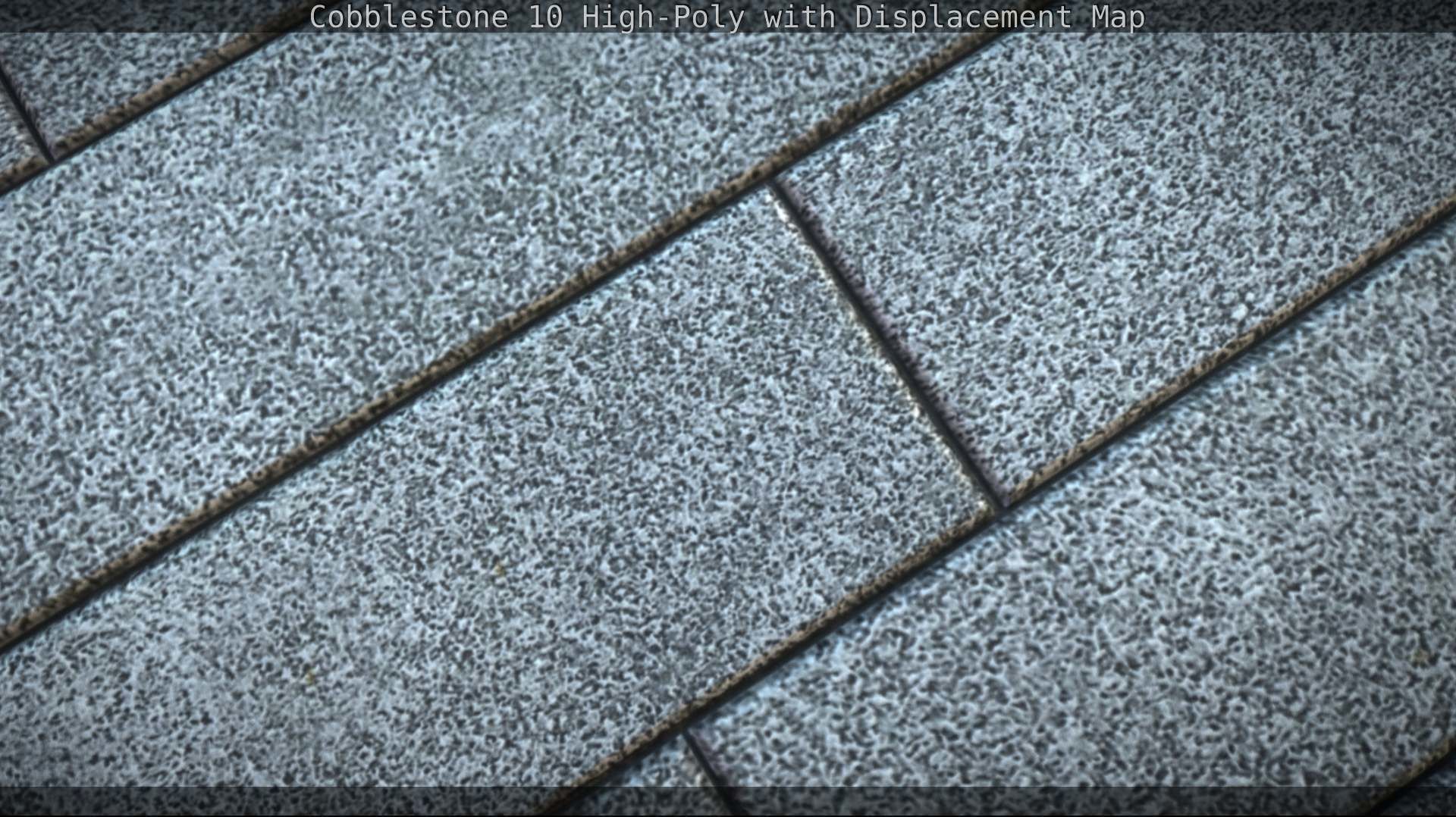 Cobblestone 10 High-Poly with Displacement Map Texture_19
