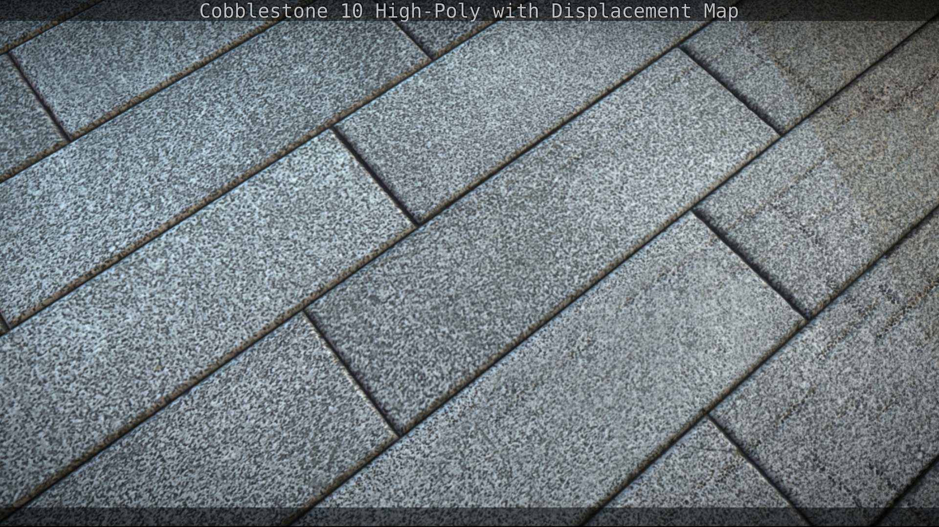 Cobblestone 10 High-Poly with Displacement Map Texture_51