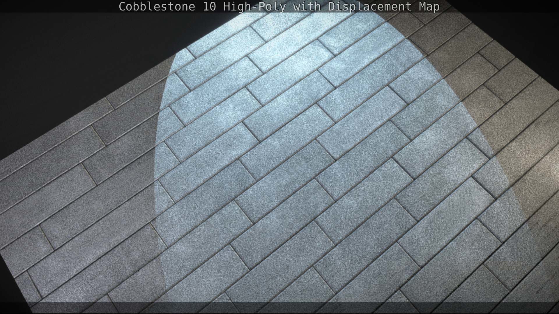 Cobblestone 10 High-Poly with Displacement Map Texture_61