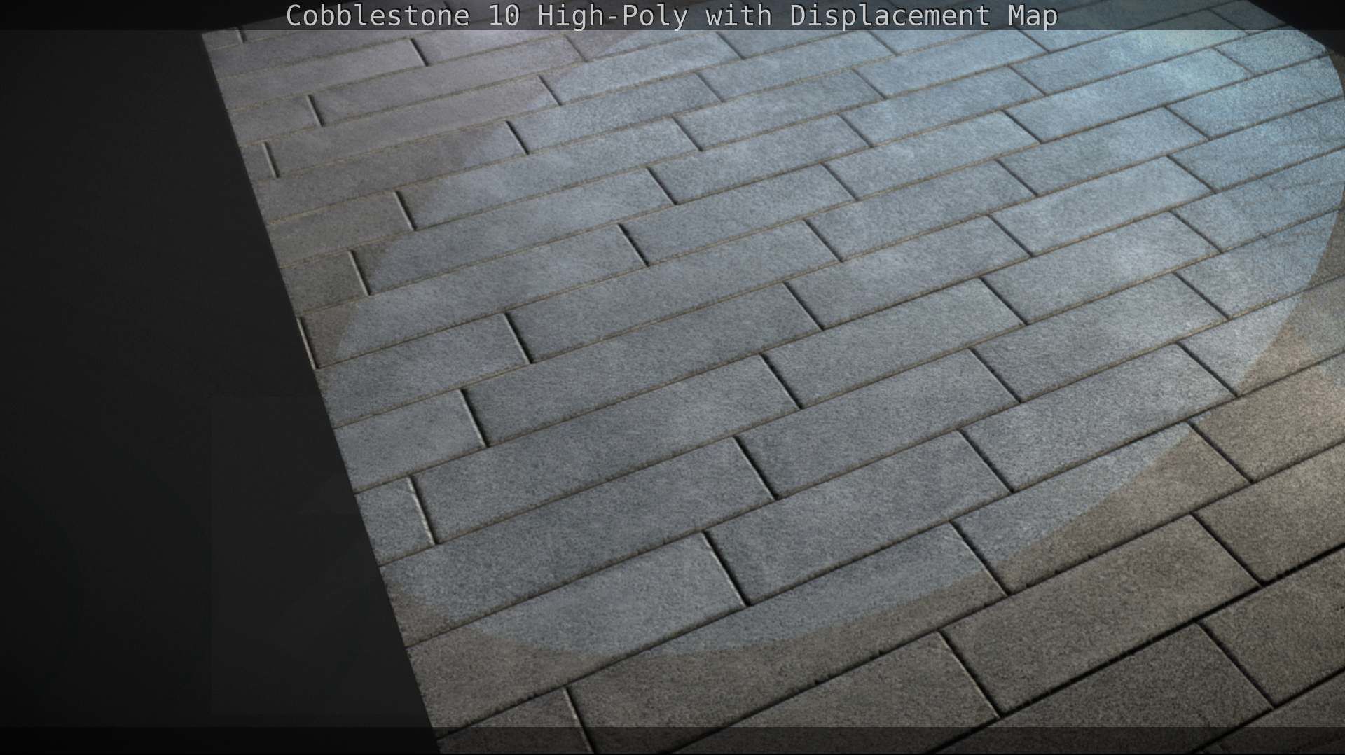 Cobblestone 10 High-Poly with Displacement Map Texture_96