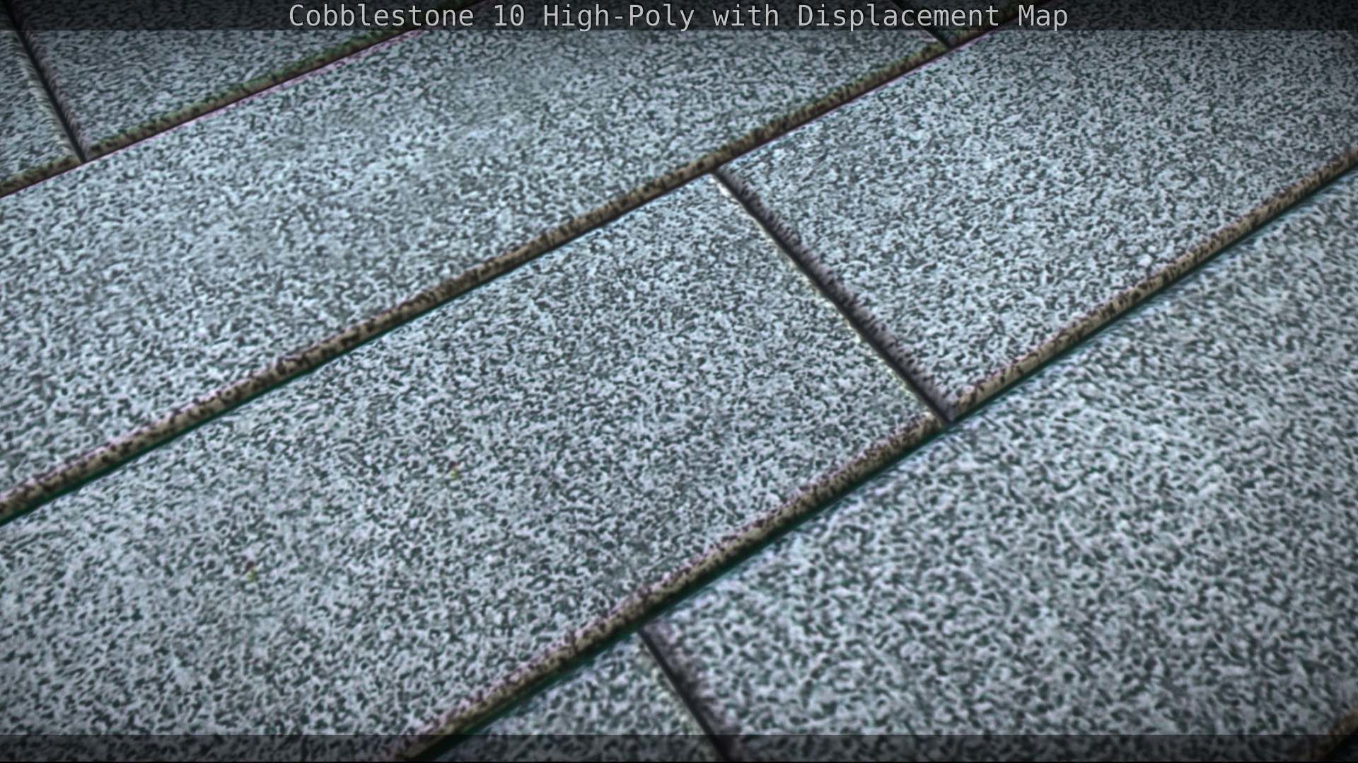 Cobblestone 10 High-Poly with Displacement Map Texture_20