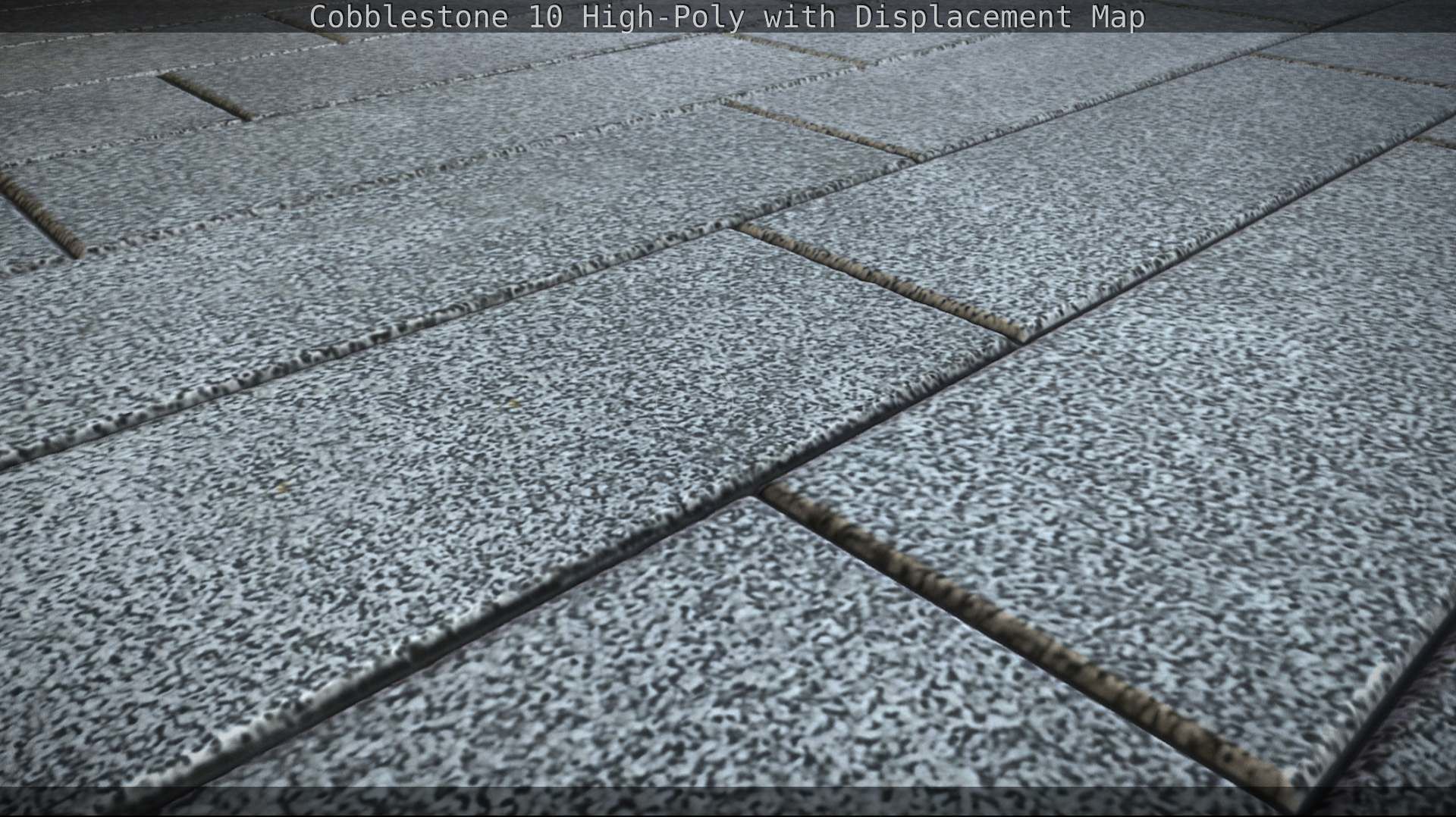 Cobblestone 10 High-Poly with Displacement Map Texture_26