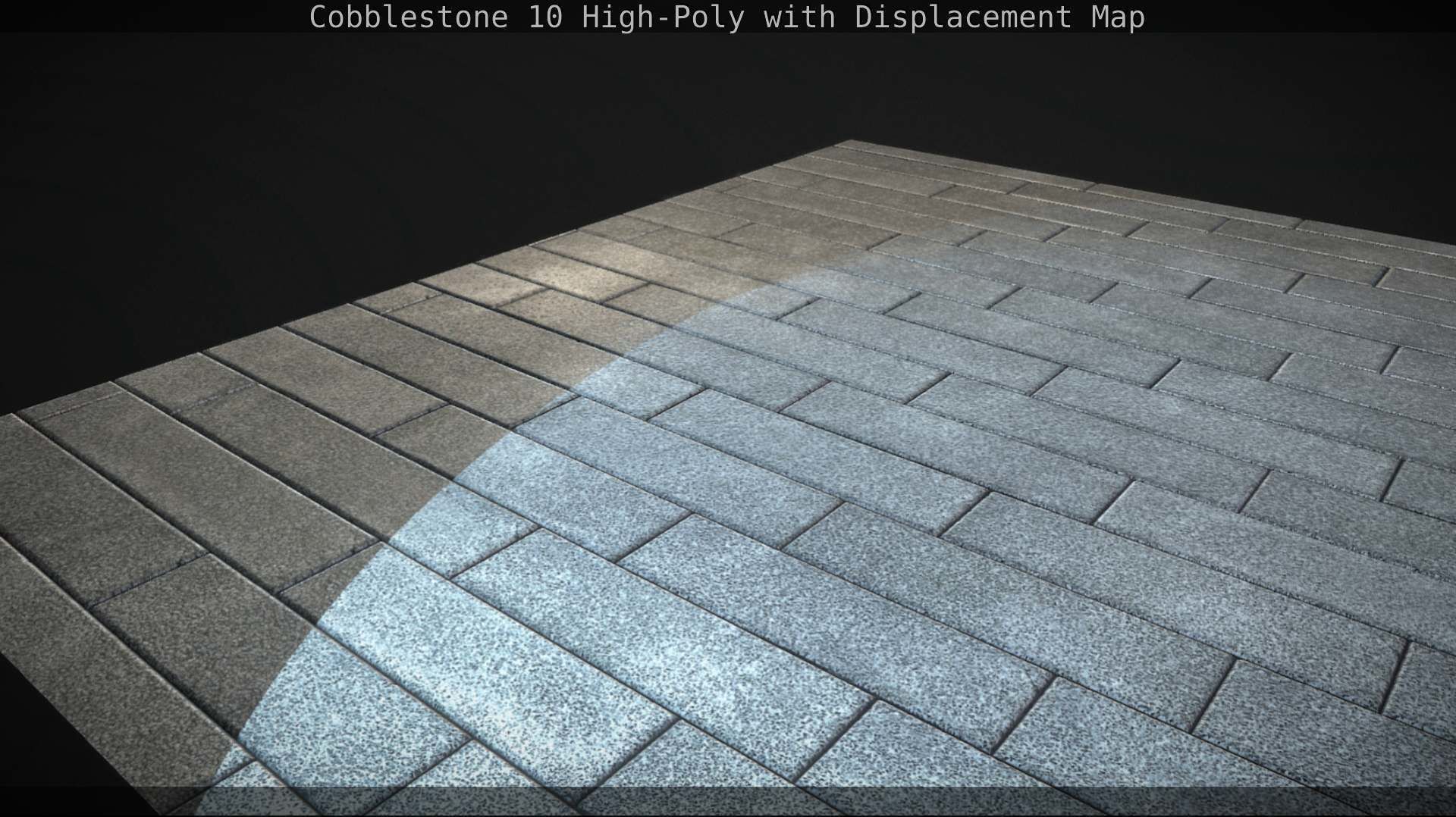 Cobblestone 10 High-Poly with Displacement Map Texture_76