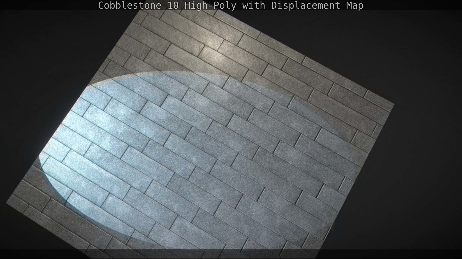 Cobblestone 10 High-Poly with Displacement Map Texture_135