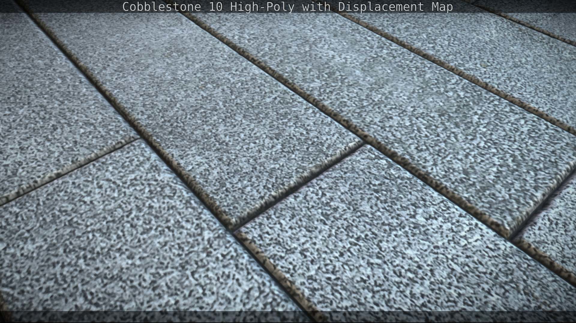Cobblestone 10 High-Poly with Displacement Map Texture_44