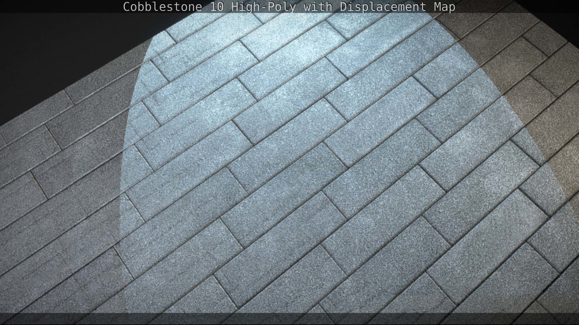 Cobblestone 10 High-Poly with Displacement Map Texture_59