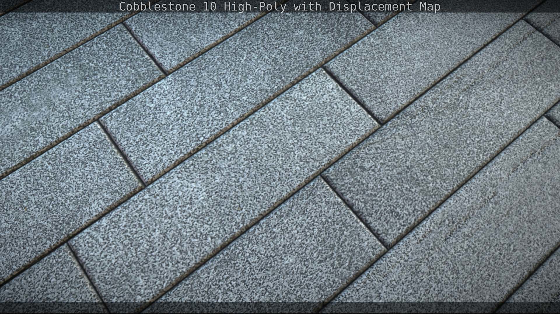 Cobblestone 10 High-Poly with Displacement Map Texture_50