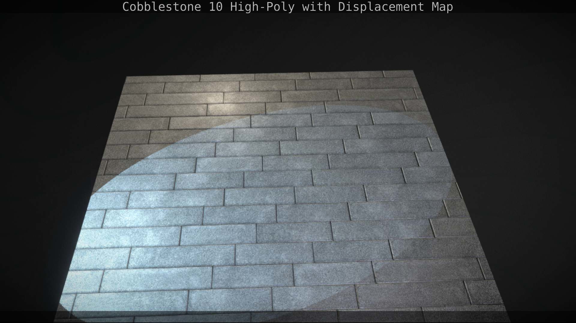 Cobblestone 10 High-Poly with Displacement Map Texture_137