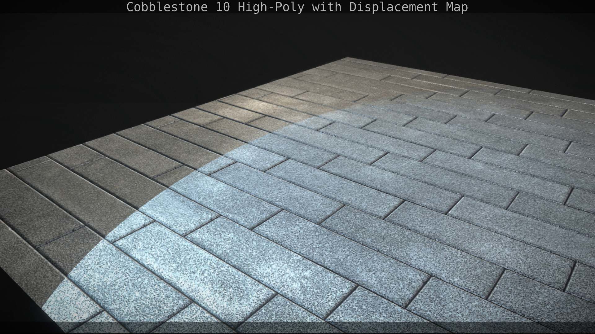 Cobblestone 10 High-Poly with Displacement Map Texture_74