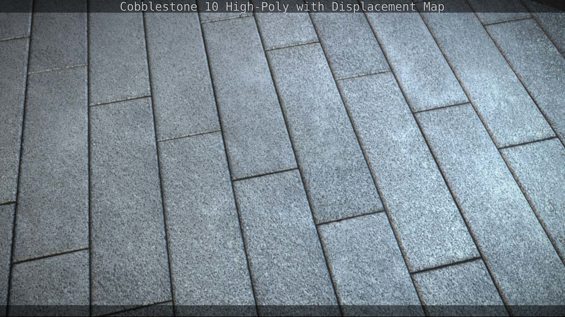 Cobblestone 10 High-Poly with Displacement Map Texture_11