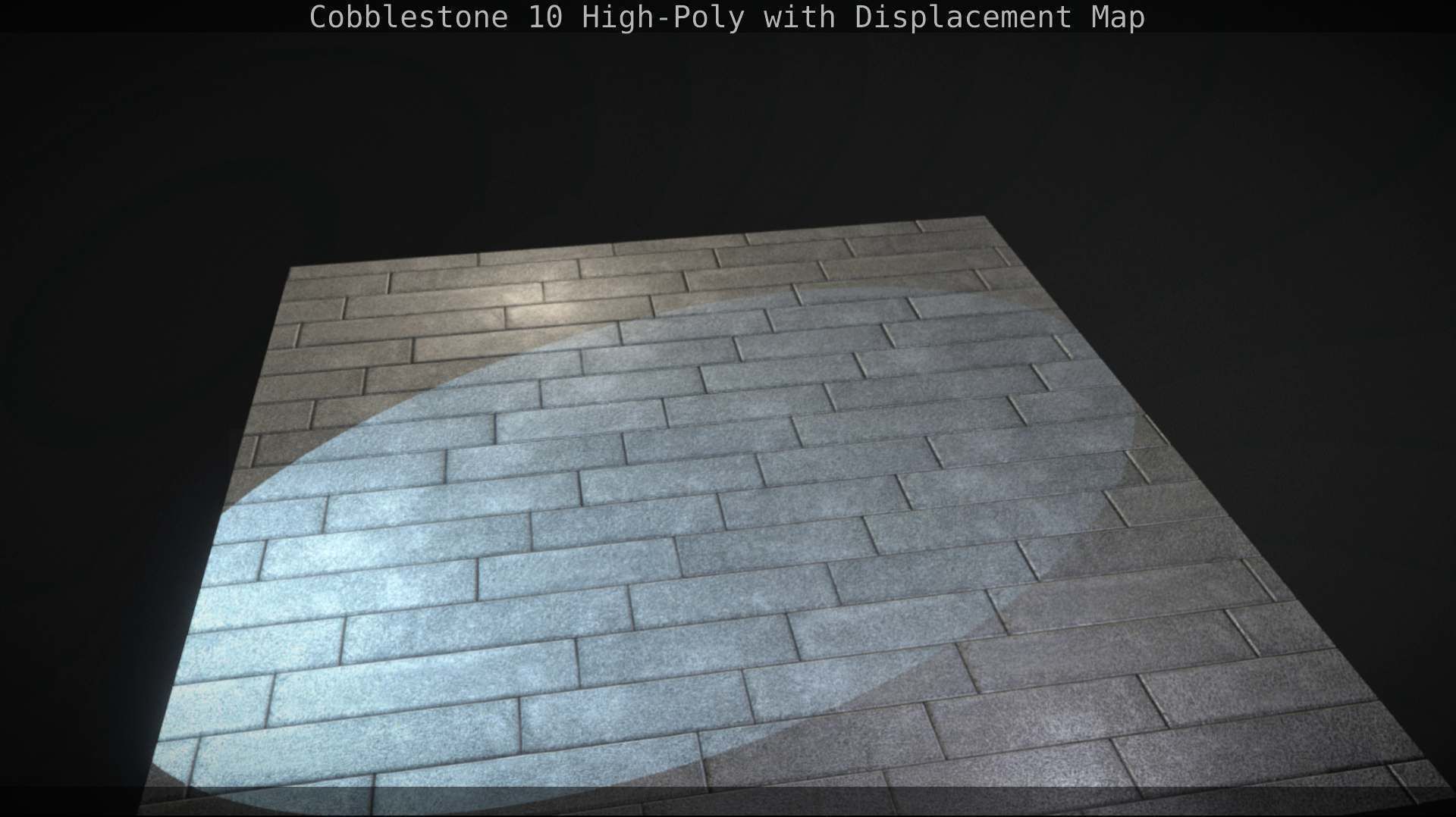 Cobblestone 10 High-Poly with Displacement Map Texture_138