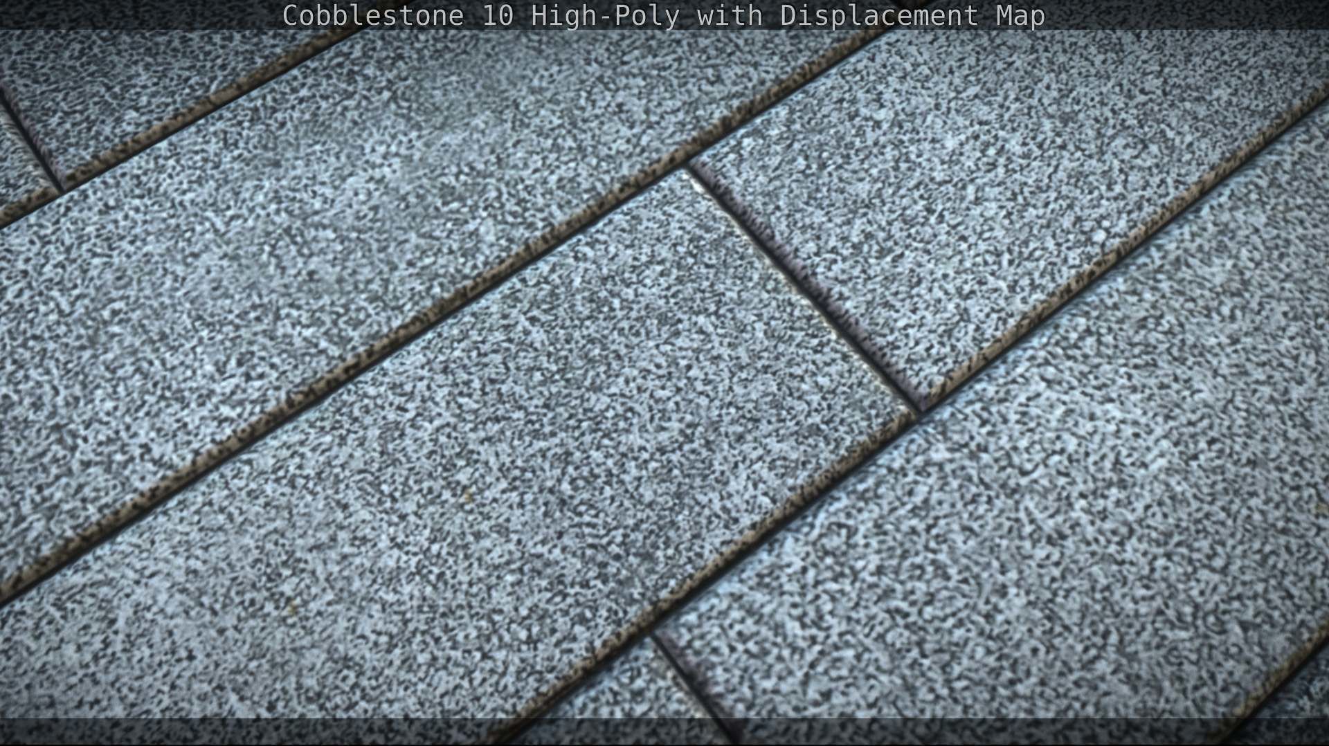 Cobblestone 10 High-Poly with Displacement Map Texture_46