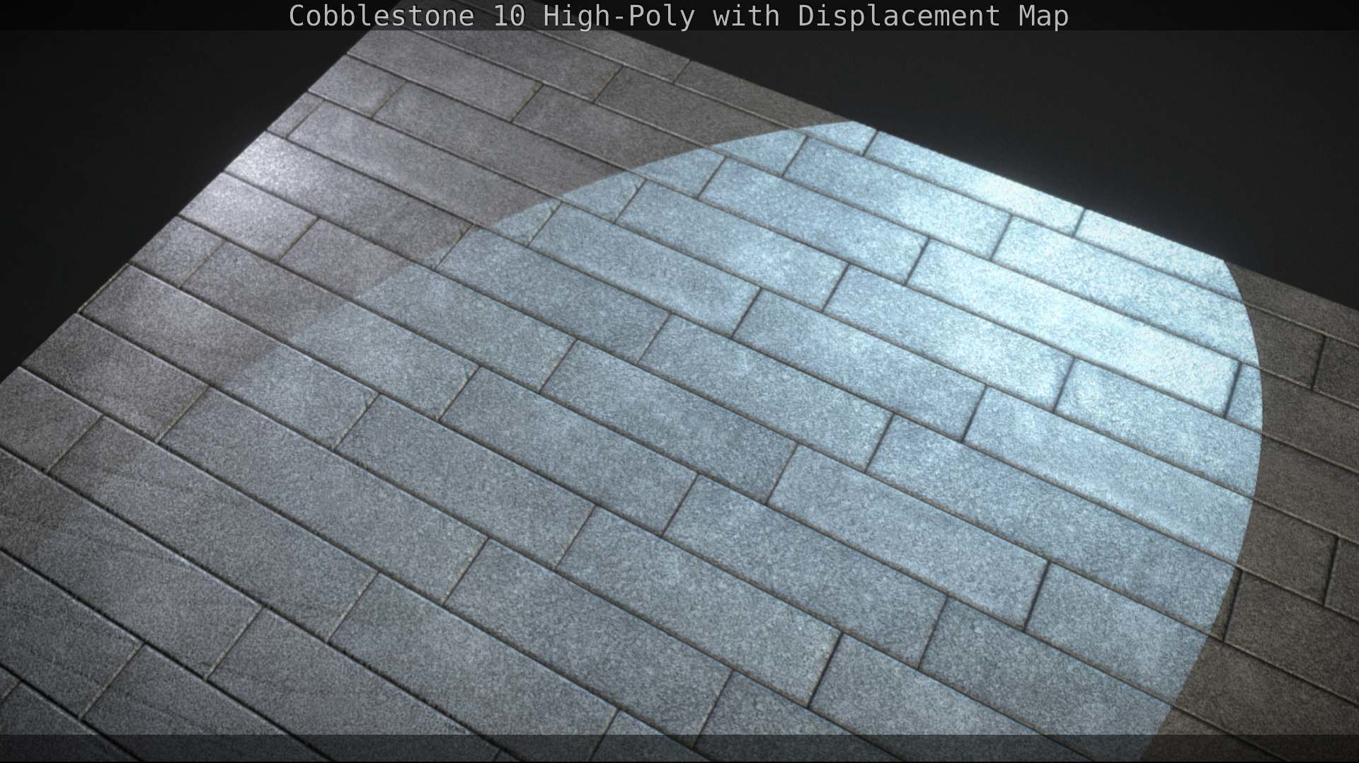 Cobblestone 10 High-Poly with Displacement Map Texture_66