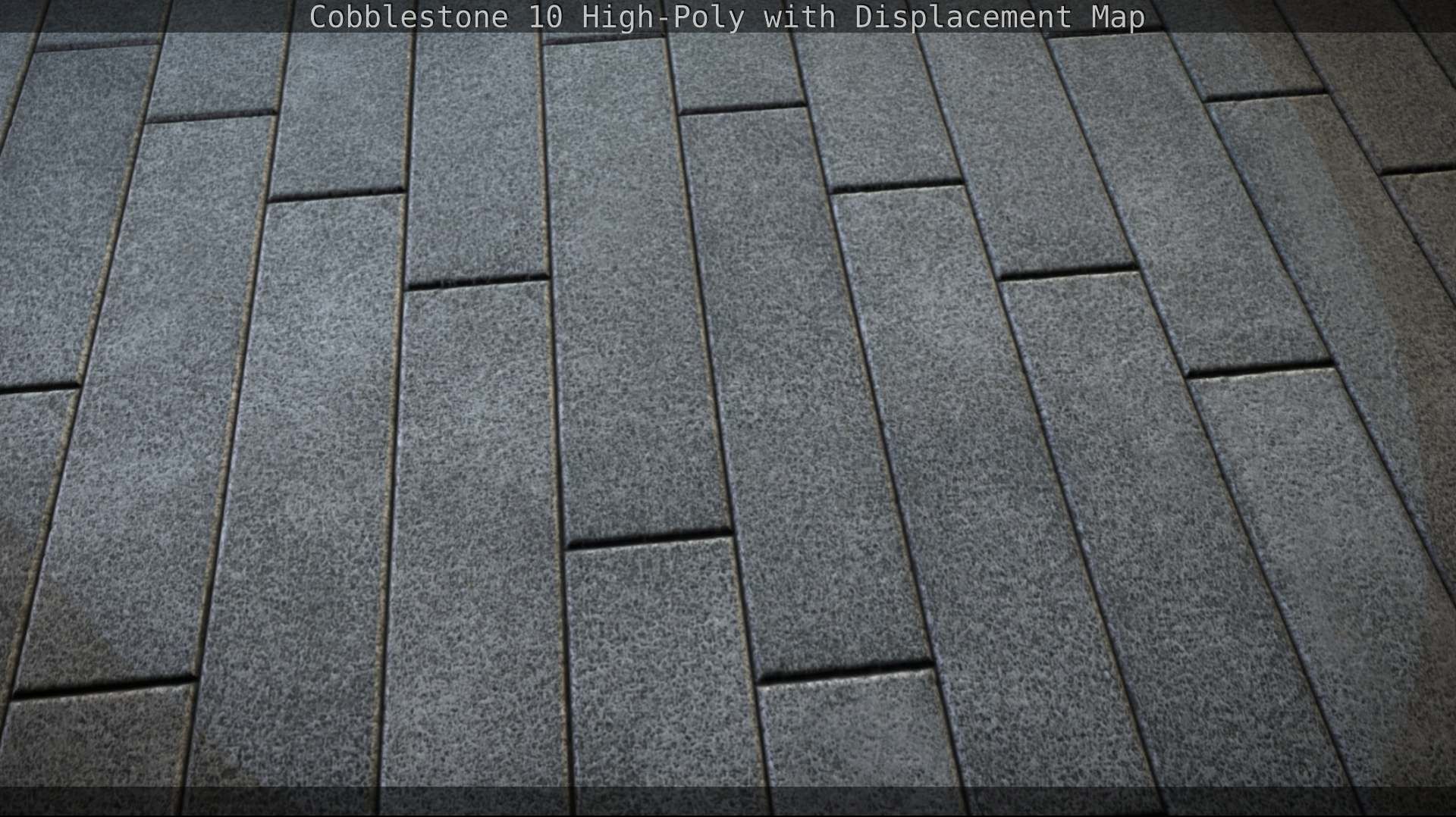Cobblestone 10 High-Poly with Displacement Map Texture_104