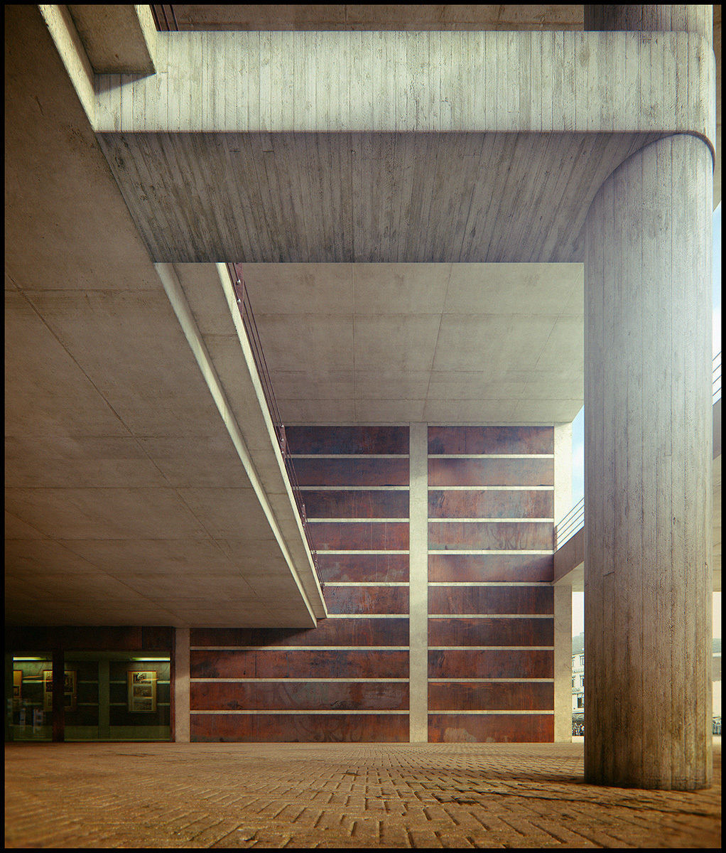BCN Auditori - Lantern 3D model_2