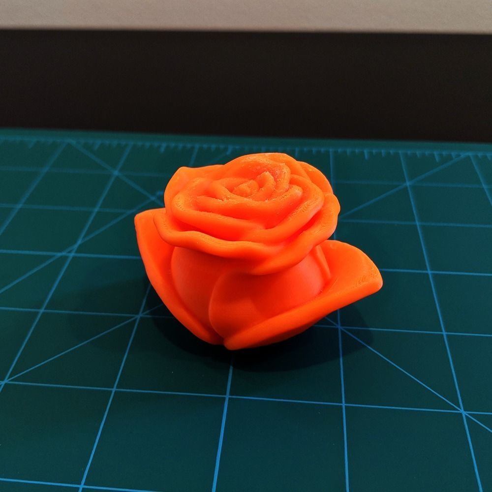 Ring - Wings and Rose Separates 3D print model_4