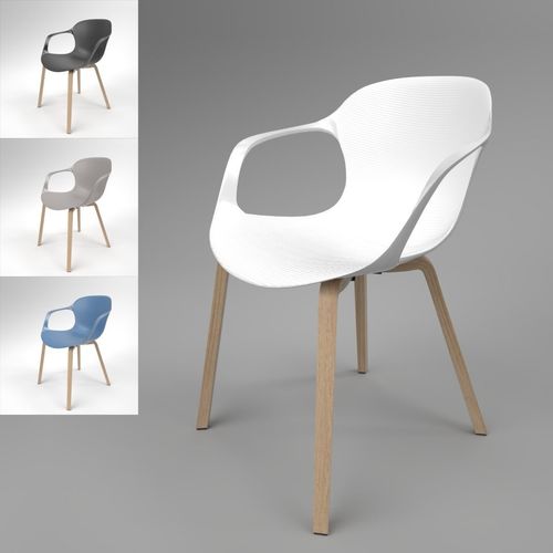 Fritzhansen Nap KS62 Chair Blender Cycles 3D model