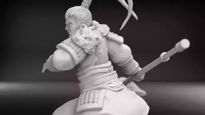 Lu Bu  3D print model