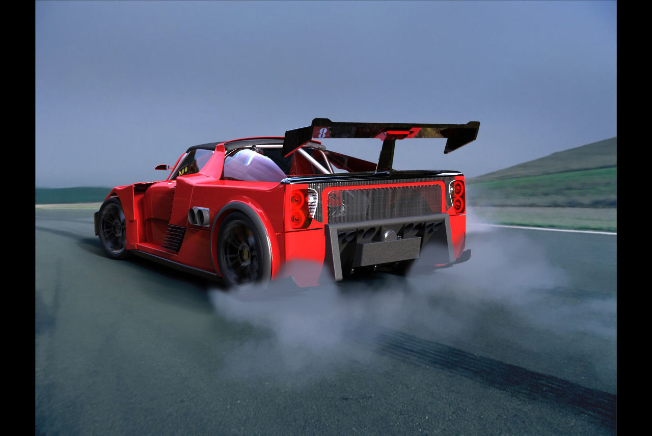 Race Trim Free 3D model_1