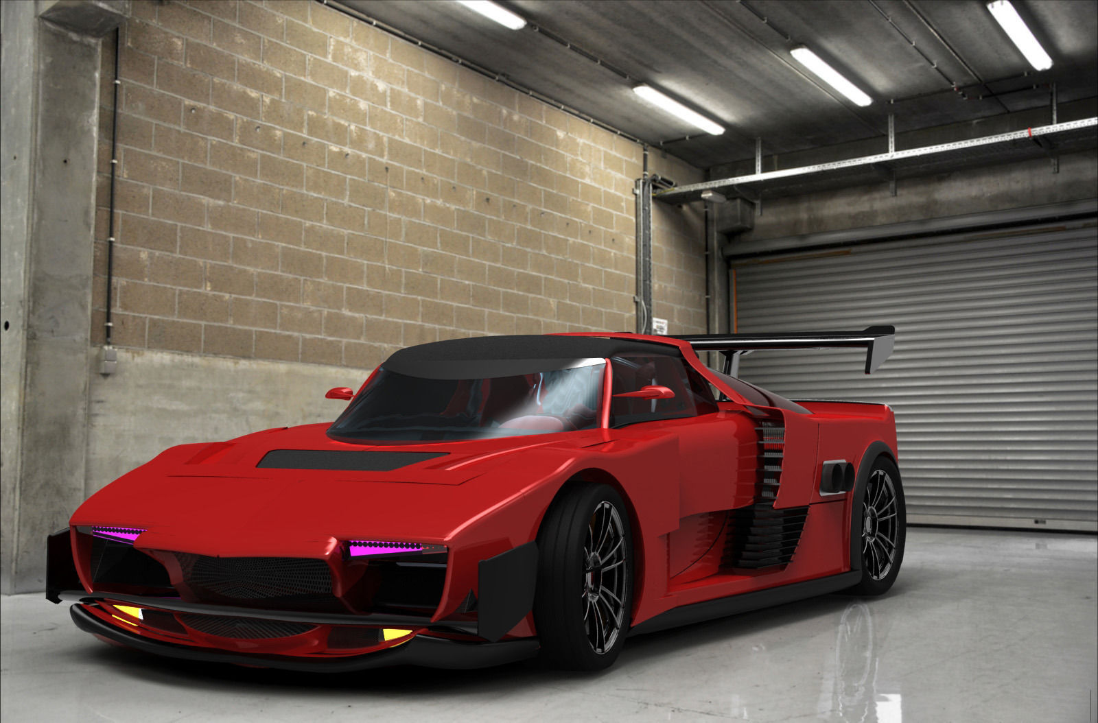 Race Trim Free 3D model_4