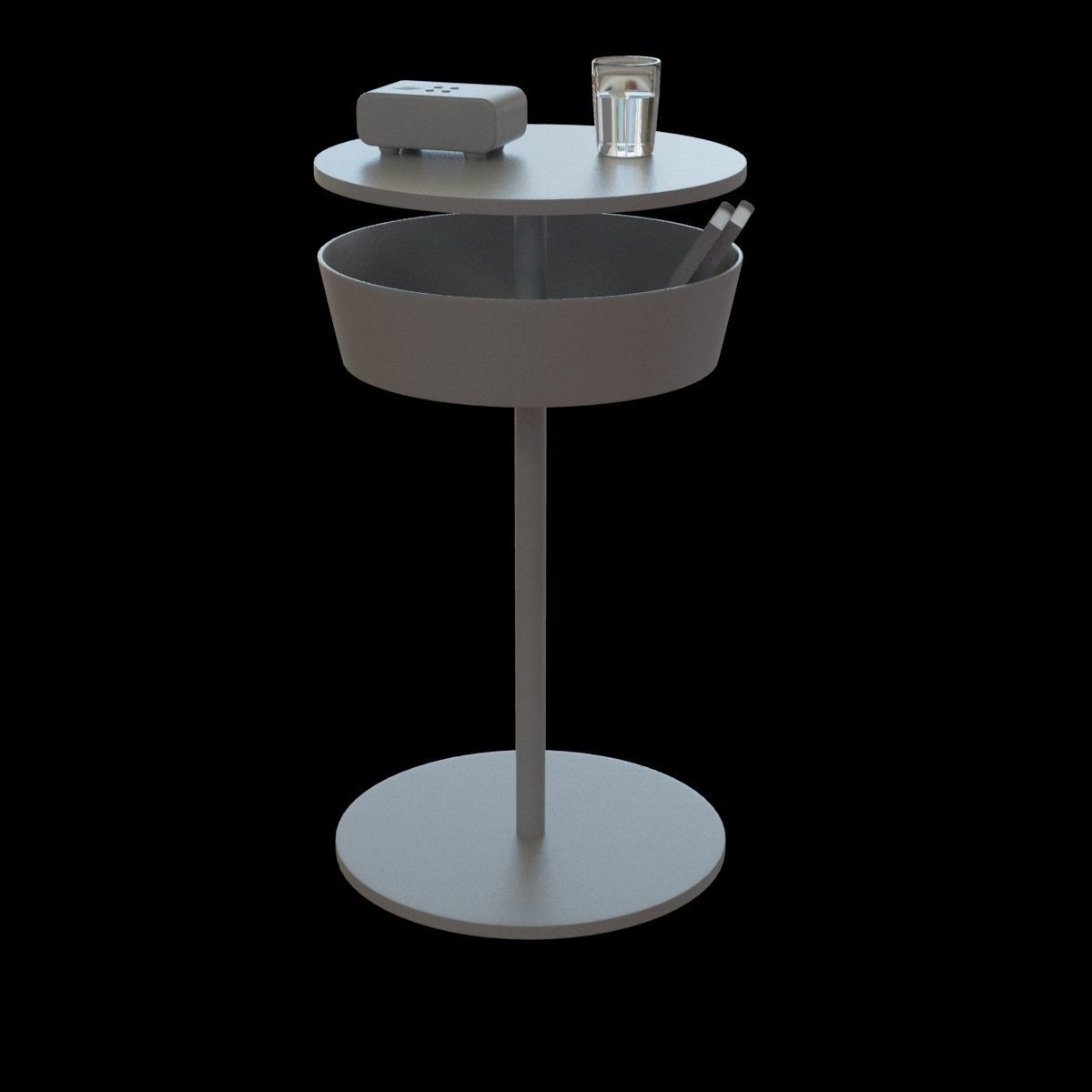 lierskogen bedside table 3D model_21