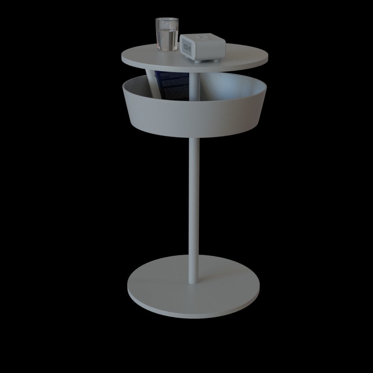 lierskogen bedside table 3D model_11