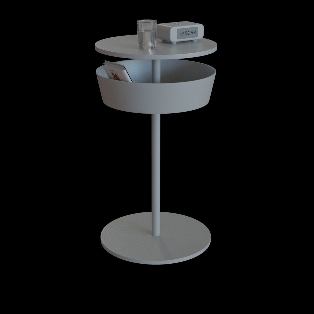 lierskogen bedside table 3D model_24