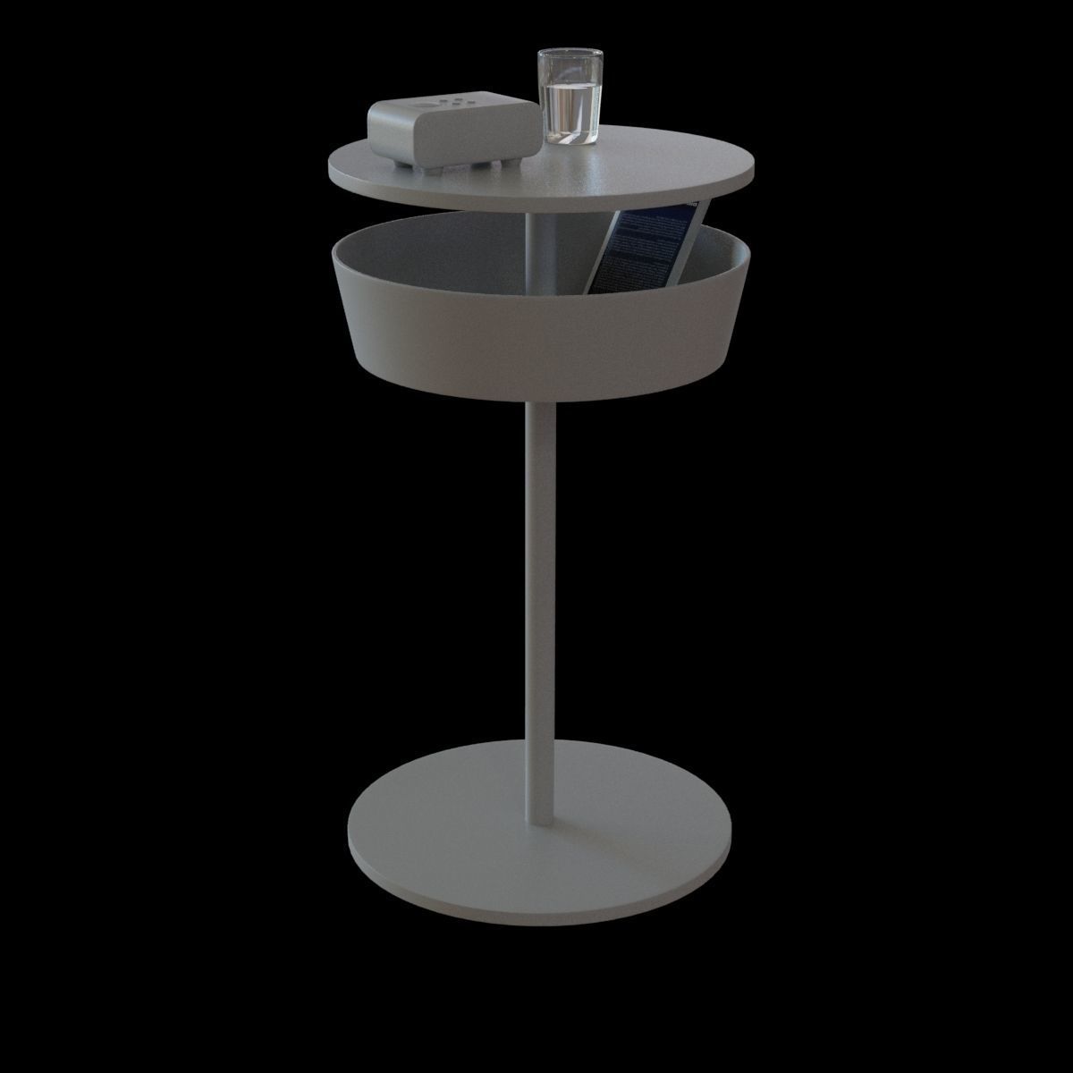 lierskogen bedside table 3D model_20
