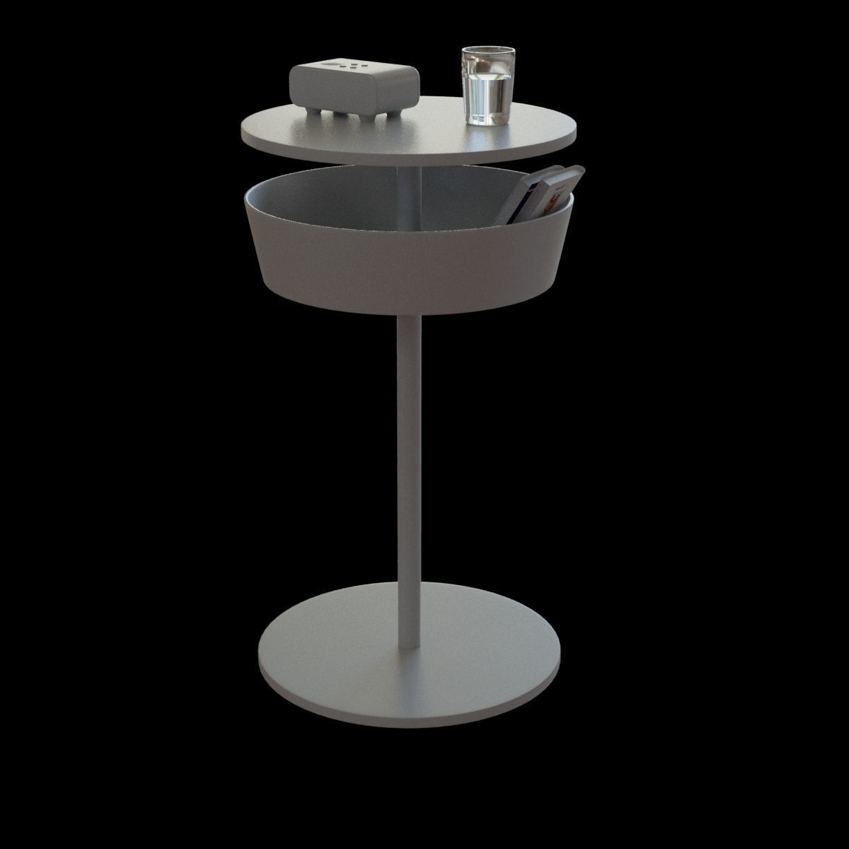 lierskogen bedside table 3D model_19