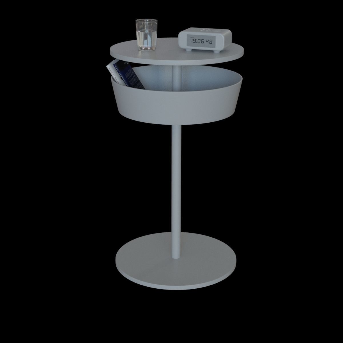 lierskogen bedside table 3D model_28